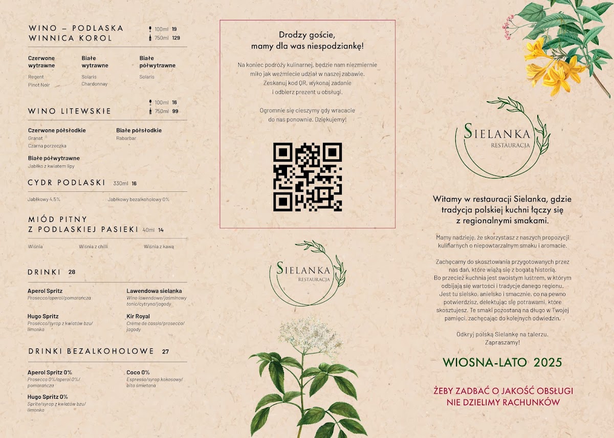 Menu Restauracja Sielanka-2