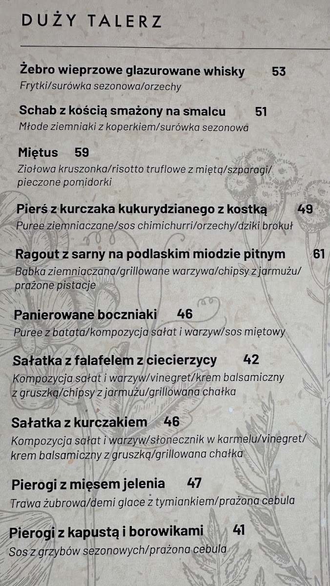 Menu Restauracja Sielanka-7
