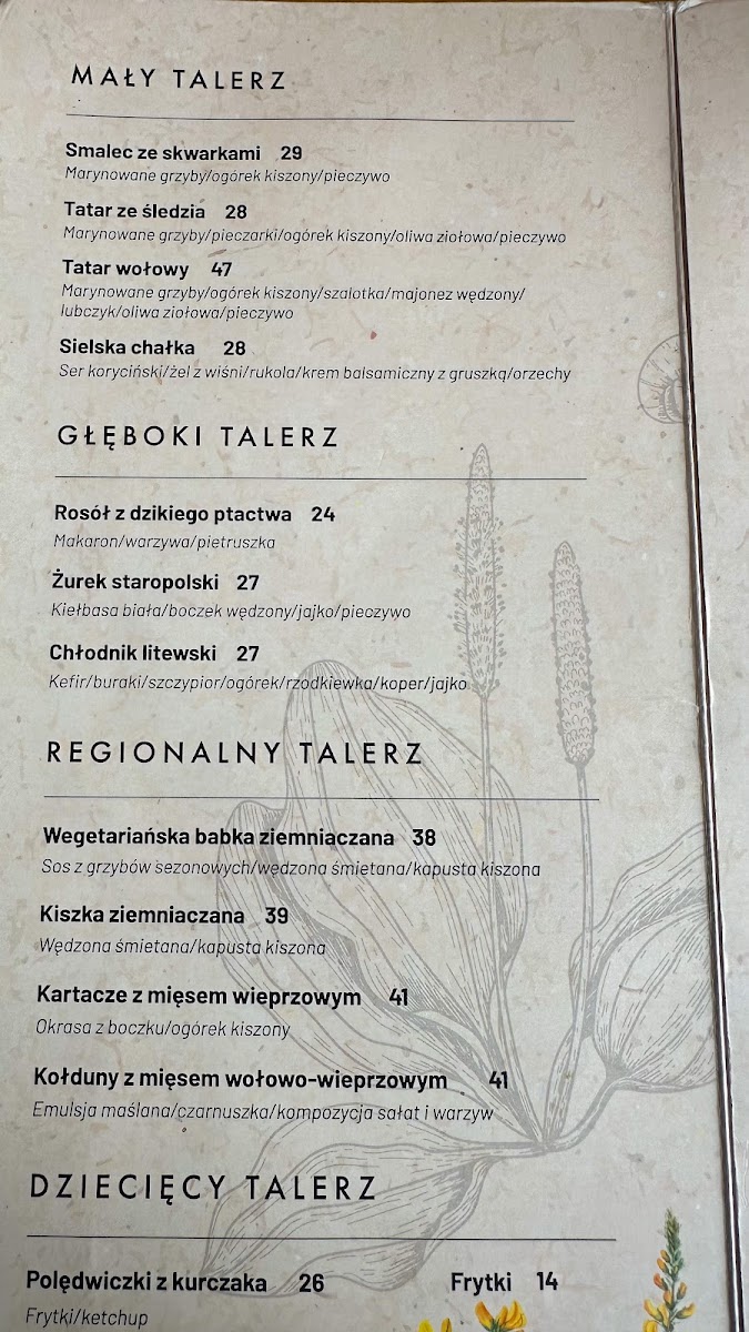 Menu Restauracja Sielanka-8